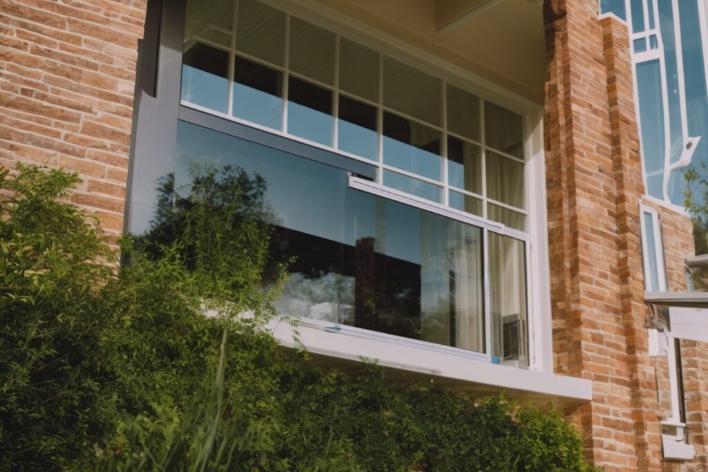 Kansas City home with energy saving window film installation