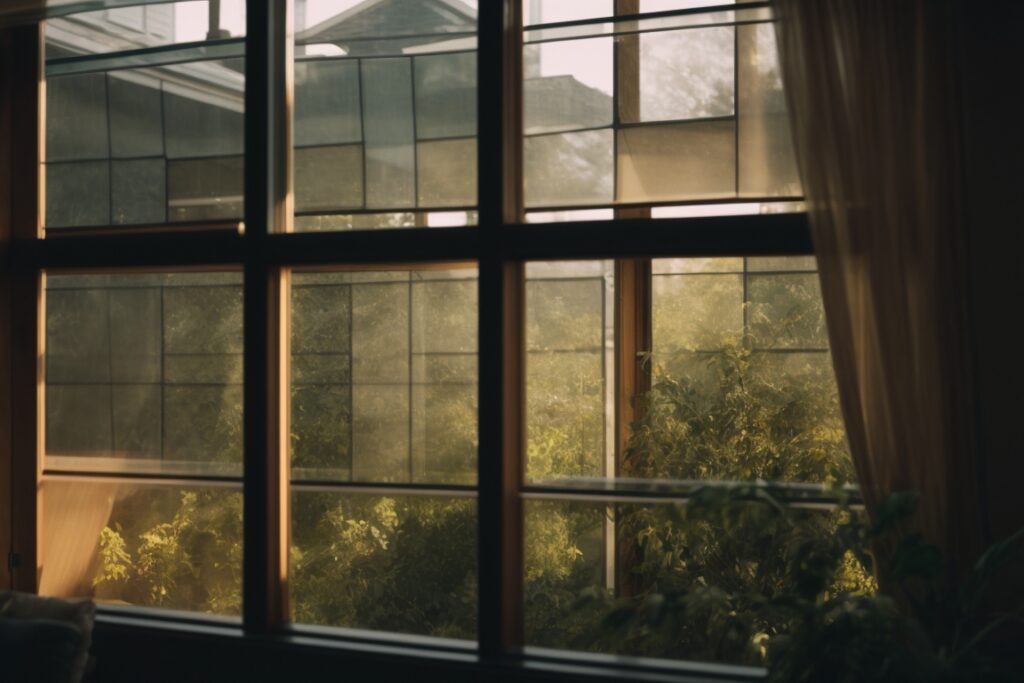 Kansas City home interior with UV blocking window film