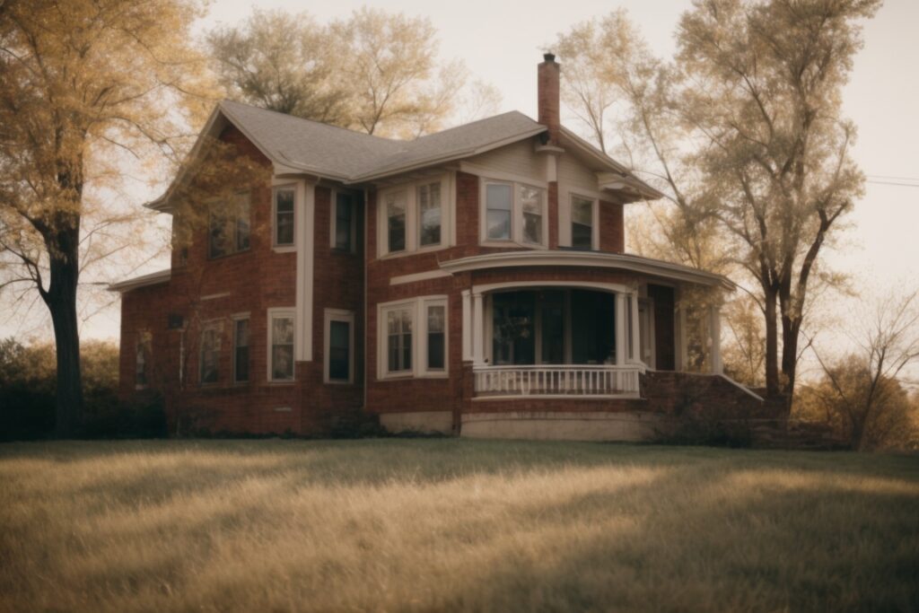 Vintage home in Kansas City with heat blocking window film